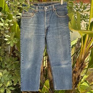 Vintage 1998 Levi’s 505 Straight Leg Jeans W34 L30 Fits 32x25